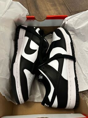 Nike Dunk Low Black and White Low-Top Sneakers